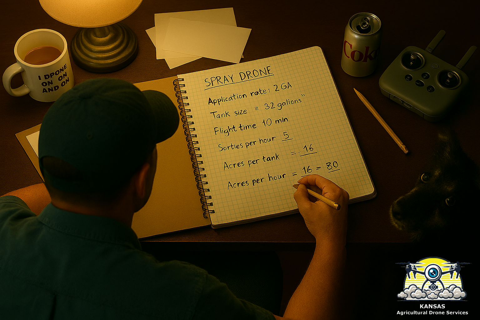 Spraying 320 Acres:  Day-in-the-Life of a Spray Drone Pilot