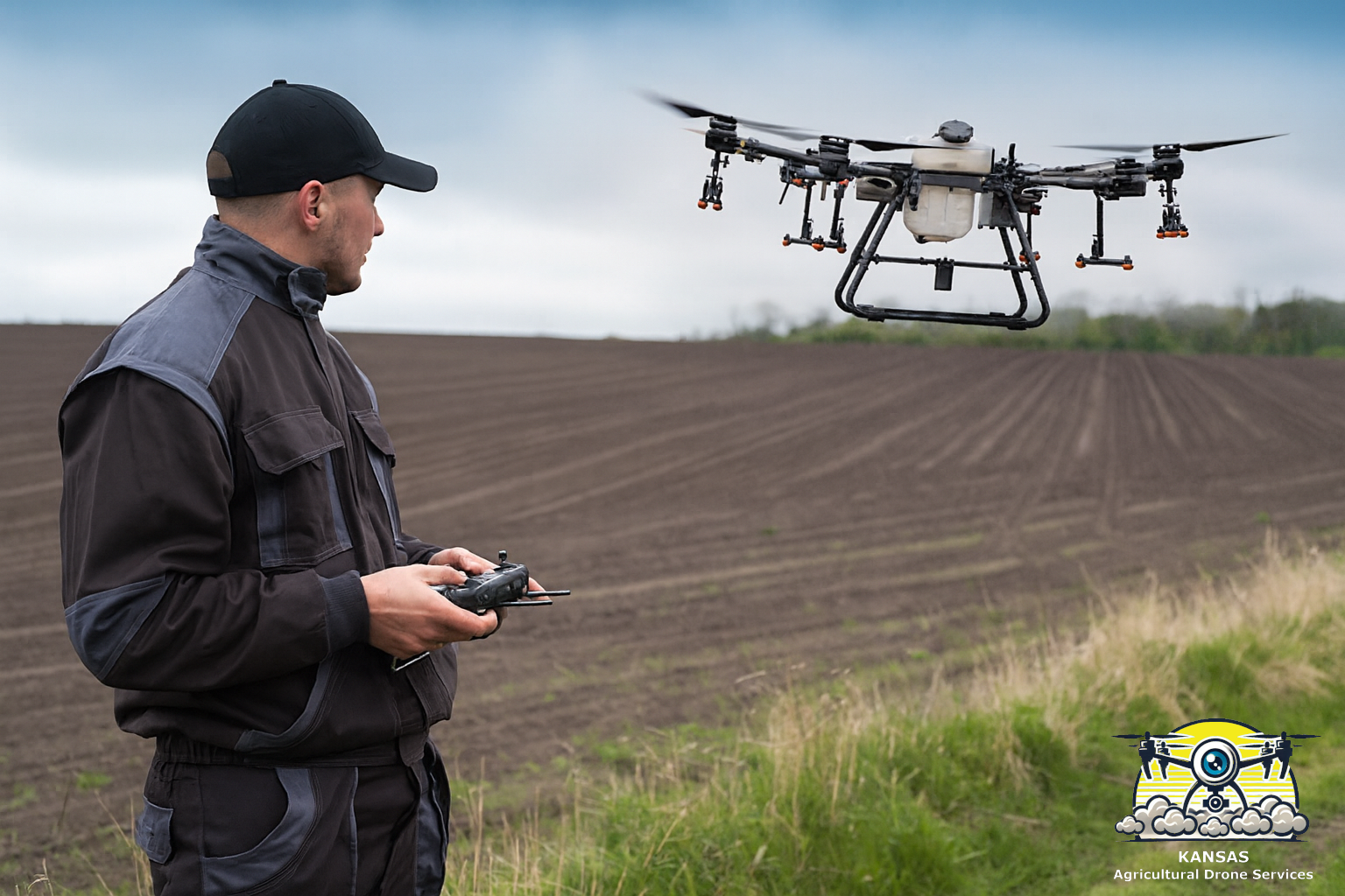 Becoming an Agricultural Spray Drone Pilot in Kansas