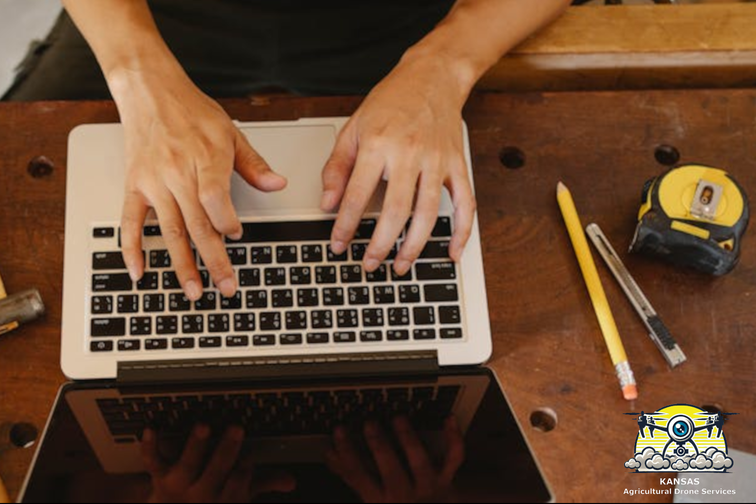 KADS Measuring Swath to confirm spray coverage