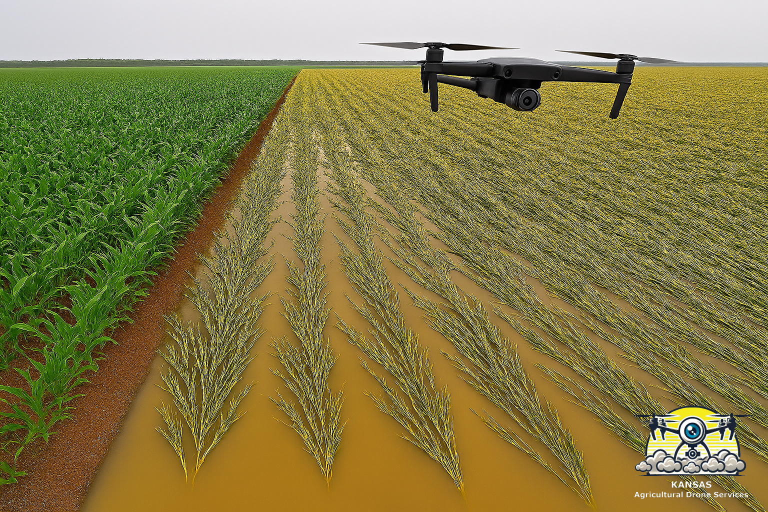 Imaging drone used to document crop loss claims are an important tool for those fighting insurance adjusers.