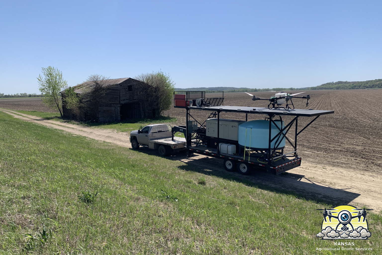Pre-Emergence Soil Inoculation with Revolution Drones I-19